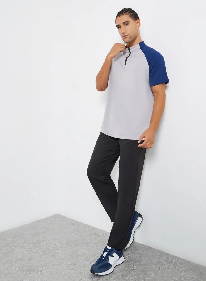 ستايلي اكتيف بنطلون رياضي رجالي أسود بقصة مريحة